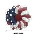 thumbnail image 3 of 4th of July American Flag Patriotic Wreath Front Door Party Decoration Red White Blue Independence Day 1776-2026 Memorial Day USA Gifts, 3 of 4
