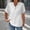 501_White, variant on Business Casual Tops for Women Casual Solid Color Button V Neck Plus Size Short Sleeve Tee Summer Tops