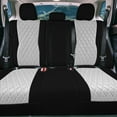 thumbnail image 5 of For 2021-2024 Nissan Rogue S SV SL Platinum Midnight Ed. FH Group Neoprene Custom Fit Car Seat Covers Waterproof  Gray - Rear, 5 of 6