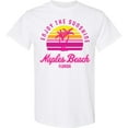 thumbnail image 3 of Inktastic Summer Enjoy the Sunshine Naples Beach Florida in Pink T-Shirt, 3 of 5