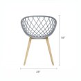 thumbnail image 5 of Kurv Chair Fashion Gray (Set of 2), 5 of 8
