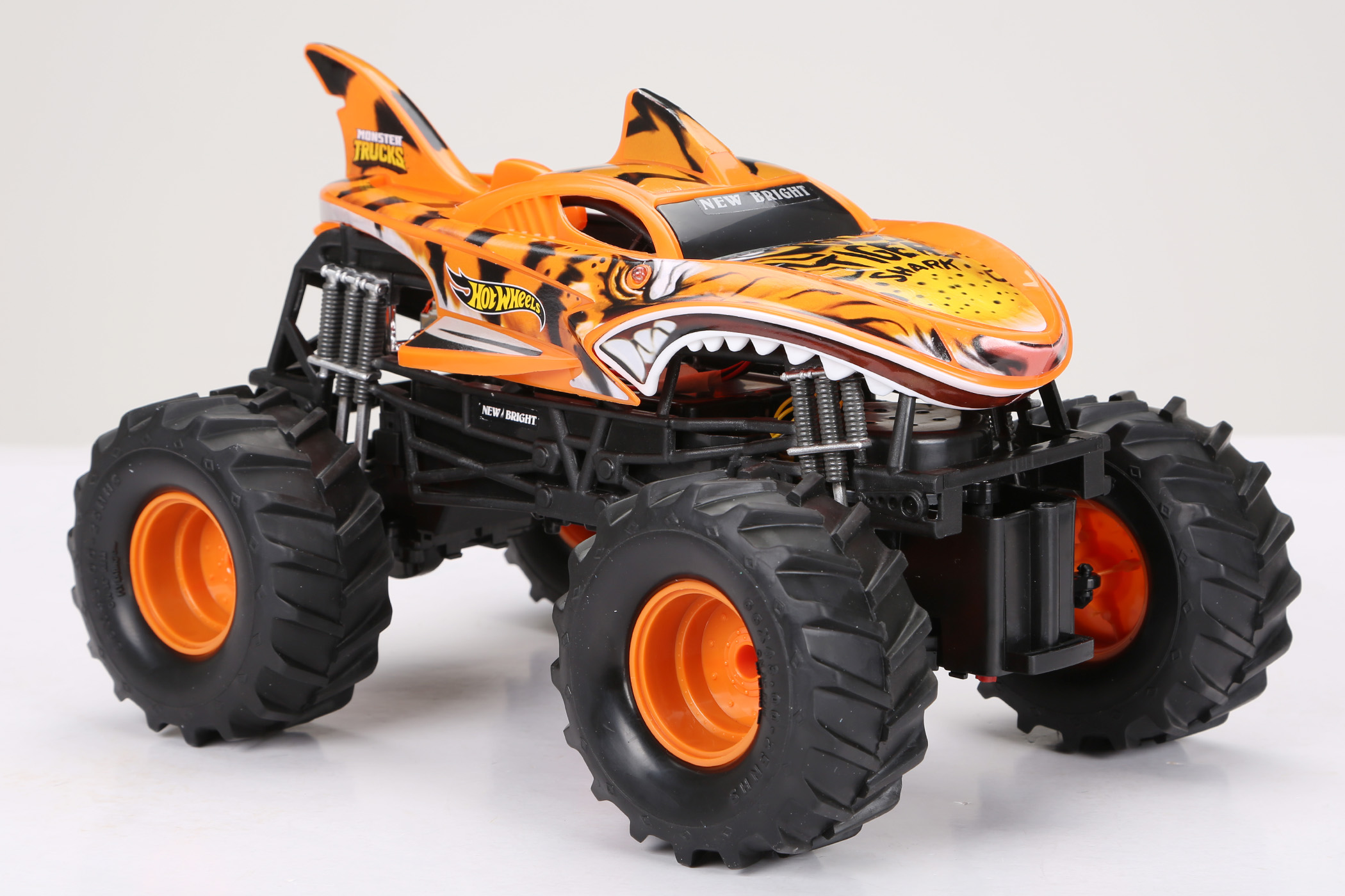 tiger shark monster truck remote control