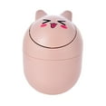 thumbnail image 4 of 1pc Small Desktop Trash Can Cute Household Storage Bin, 4 of 8