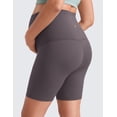 thumbnail image 2 of CRZ YOGA Butterluxe Maternity Biker Shorts 6" Pregnancy Yoga Workout Womens Activewear Buttery Soft, 2 of 6