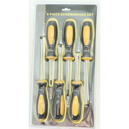 

6pc Screwdriver Set 3 4 & 5
