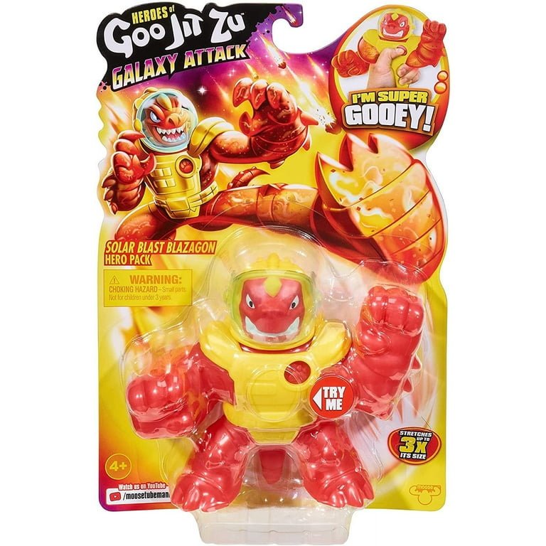 Brand New Heroes of Goo Jit Zu Galaxy Attack Toys - Solar Blast