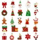 thumbnail image 1 of GOOHOCHY IMIKEYA 24 piezas Calendario de Adviento de Navidad Juguetes de Cuenta Regresiva Encantos de Resina Mini Adornos Colgantes de Navidad para Niños, 1 of 8