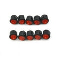 10Pcs 16mm Diameter Round Boat Rocker Switches Mini 2 Pin ONOFF Rocker