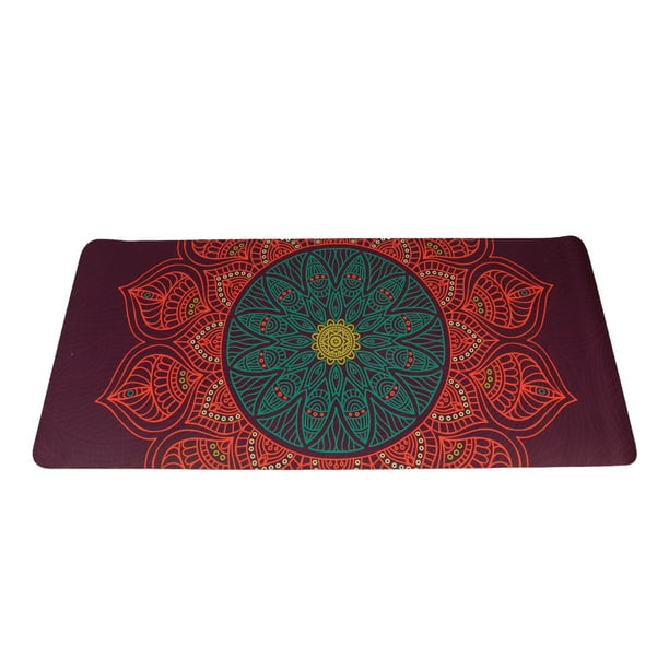 Esterilla de yoga antideslizante, tapete de yoga portátil ilios innova 183x80 cm TPE alta densidad (primavera)
