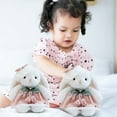 thumbnail image 4 of Mud Bubble Flower Dress Plush Doll Skirt Rabbit Plush Toy Soft Stuffed Bunny Doll Adorable Dressed Rabbit Plushie with Floral Skirt Cute Cuddly Huggable Toy for Gift, 4 of 4