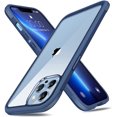 thumbnail image 1 of Compatible avec Étui iPhone 13 Pro Max [Protection contre les Chutes de Qualité Militaire] Étui de Protection Antichoc, PC Mince Clair et Pare-Chocs en TPU Souple Conçu pour iPhone 13 Pro Max 6.7 Pieds' (Bleu), 1 of 7