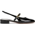 thumbnail image 2 of Franco Sarto Women's Destin Slingback Flat Black Patent 7M, 2 of 5