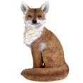 thumbnail image 3 of Design Toscano Fabian, the Flamboyant Fox Garden Statue,full color, 3 of 7