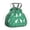 Green Christmas Tree, variant on Light Green Christmas Tree Pattern Drawstring Lunch Bag Women - Drawstring Lunch Bag Insulated for Work Office - Stain-Resistant Large Lunchbags for Women with Multi-Pockets