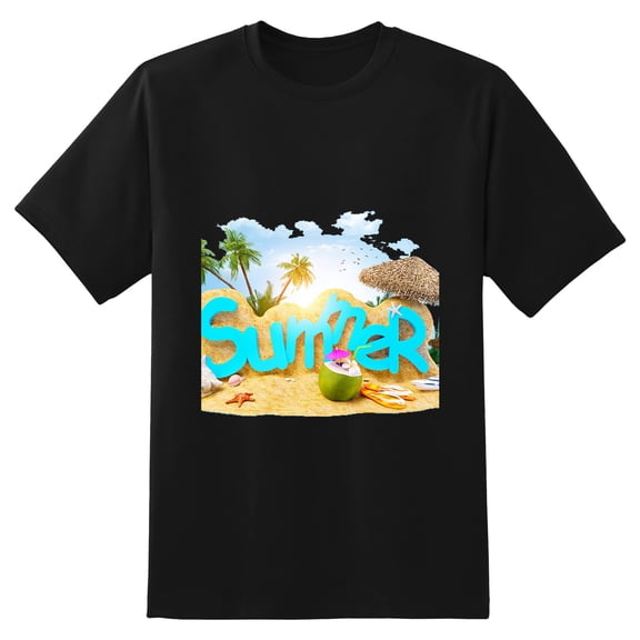Men's Graphic TeeSummer Letter Print T-Shirts Round Neck Short Sleeves Sizes XS-5XL Summer Daily Casual Tops