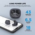 thumbnail image 4 of Auriculares inalámbricos HTC True 9 Bluetooth 5.3 con control táctil, 4 of 8