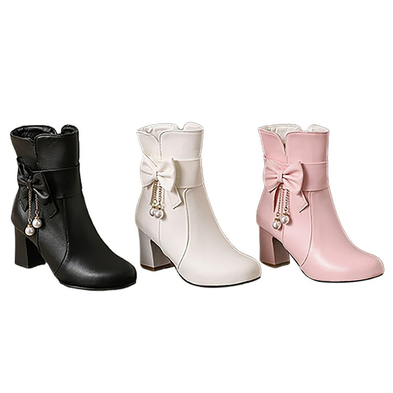 Akiihool Ankle Boots for Women Women's Boots Fashion Lug