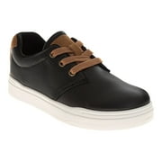 Beverly Hills Polo Club Boys' Lace-Up Faux Leather Sneakers Color: Black Size: 1