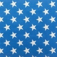thumbnail image 5 of Lillycraft White Stars on Navy PolyCotton Fabric 60 Inch Wide and Sold By the Yard, 5 of 5
