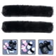 thumbnail image 5 of 1 par de pantuflas con adornos de felpa para cordones. Accesorios para pantuflas y sandalias. Adornos suaves y cálidos para pantuflas., 5 of 7