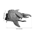 thumbnail image 2 of SWETRACE Shark Mouth Backpack 1Pcs Large Capacity For Men Women Travel Daily Use Grey Polyester, 2 of 8