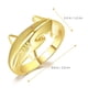 thumbnail image 4 of Ring de tiburón Ajustable ANILLO ABIERTO Tema marino Joyería para mujeres para mujeres, 4 of 5