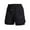 Black, variant on Cargo Shorts for Men Casual Elastic Waist Drawstring Shorts with Zipper Pockets Summer Outdoor Workout Shorts
