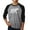Grey / Black, variant on Boy's Raglan Baseball Word Art T-shirt - Mama Bear