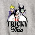 thumbnail image 3 of Disney Villains - Tricky Trio - Toddler And Youth Crewneck Fleece Sweatshirt, 3 of 5