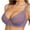 Purple, variant on CFLVAEK Lace Bras for Women Plus Size Push Up Wireless Bra Comfort Full Figure Bralettes Breathable Everyday Brassiere for Senior Women Black 80
