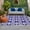 Blue, variant on Brown Southwestern Indoor Outdoor Rugs 5x7 Ft, Aztec Diamond Motif Tribal Geometric Outdoor Patio Rugs Mat Washable Outside Area Rugs Carpet for Porch Deck RV Camping Pool Balcony Backyard