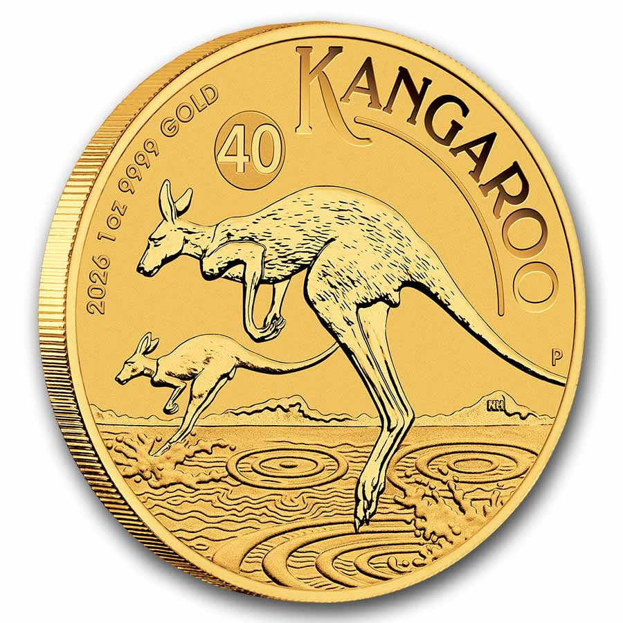 2026 Australia 1 oz Gold Kangaroo BU