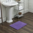 thumbnail image 7 of Mohawk Cotton Bath Mat Soft Absorbent Quick Dry Machine Washable Bathroom Mat, Grape, 17" x 24", 7 of 7