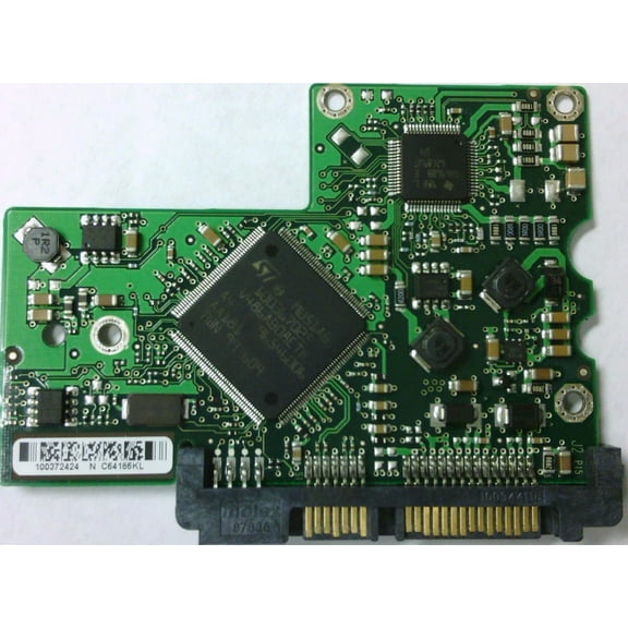 ST3808110AS, 9BD131-304, 3.AAH, 100372424 N, Seagate SATA 3.5 PCB