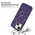 thumbnail image 6 of Jiahe Cover For iPhone 14 Plus 6.7 inch,Shockproof Rugged 360° Rotation Finger Ring Holder Kickstand Case Cover,Purple, 6 of 8