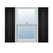 Mid America Raised Panel Vinyl Shutters 12 Inch Width (1 Pair) In Stock Now