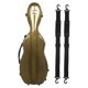 thumbnail image 4 of Estuche rígido para violín, bolsa de transporte portátil para violín, protección con termómetro, caja de violín de tamaño completo para entusiastas, , marrón Baoblaze Estuche de violin, 4 of 8