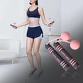 thumbnail image 5 of Reayehane Ropeless Mode Adjustable Cordless For Exercise Fitness Aerobic Exercise Speed Training For Men Women Kids (Pink ), 5 of 5