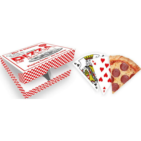 Pizza Playing Cards in Pepperoni Design