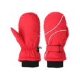 thumbnail image 2 of BadPiggies Kids Ski Gloves Waterproof Winter Warm Snowboard Mittens for Boys Girls 4-9 Years (Red), 2 of 9