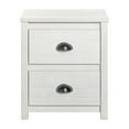 thumbnail image 2 of Camaflexi Hampton Solid Wood Nightstand - Coastal White Finish, 2 of 10