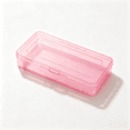 thumbnail image 2 of LOWLHOME Plastic Pencil Case, Large Capacity Clear Pencil Box, Crayon Marker Box with Snap-Tight Lid, Plastic Pencil Cases, Pencil Box, Crayon Box Storage, 2 of 2