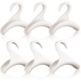 thumbnail image 1 of 6 PCS Purse Hanger Hooks – Over Closet Rod Bag Rack Holder, Handbag Organizer for Purses, Backpacks, Totes, Satchels, and Display (White), 1 of 7