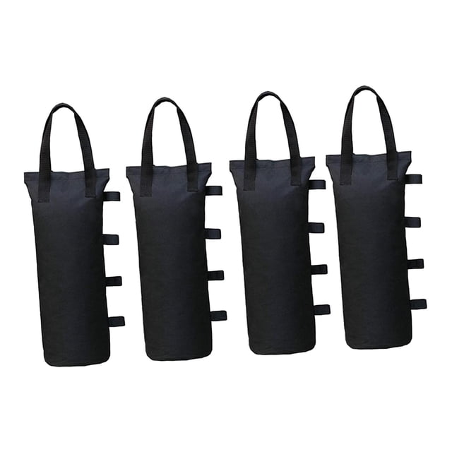 4x bolsa de arena de peso, dosel, bolsa de arena con asas, bolsas de pesas portátiles para tienda de campaña, para muebles instantáneos de exterior,