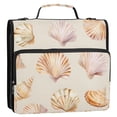 thumbnail image 5 of FORMRS Zipper Binder with Shoulder Strap 2-inch Ring 500 Sheet Capacity File Bag, Pink Seashell, 5 of 5
