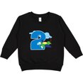 thumbnail image 2 of Inktastic 2nd Birthday Airplane Boys 2 Year Old Toddler Sweatshirt, 2 of 4