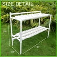 thumbnail image 3 of INTBUYING Hydroponic Site Grow Kit Three Layers 6 Pipe 54 Plant Site Garden Plant Growing System, 3 of 8