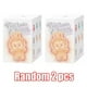 thumbnail image 1 of Labubu los monstruos latido del corazón Macaron esmalte cara caja ciega estatuilla de Pvc adorno de mesa muñeca Kawaii regalo de cumpleaños para niños, 1 of 5