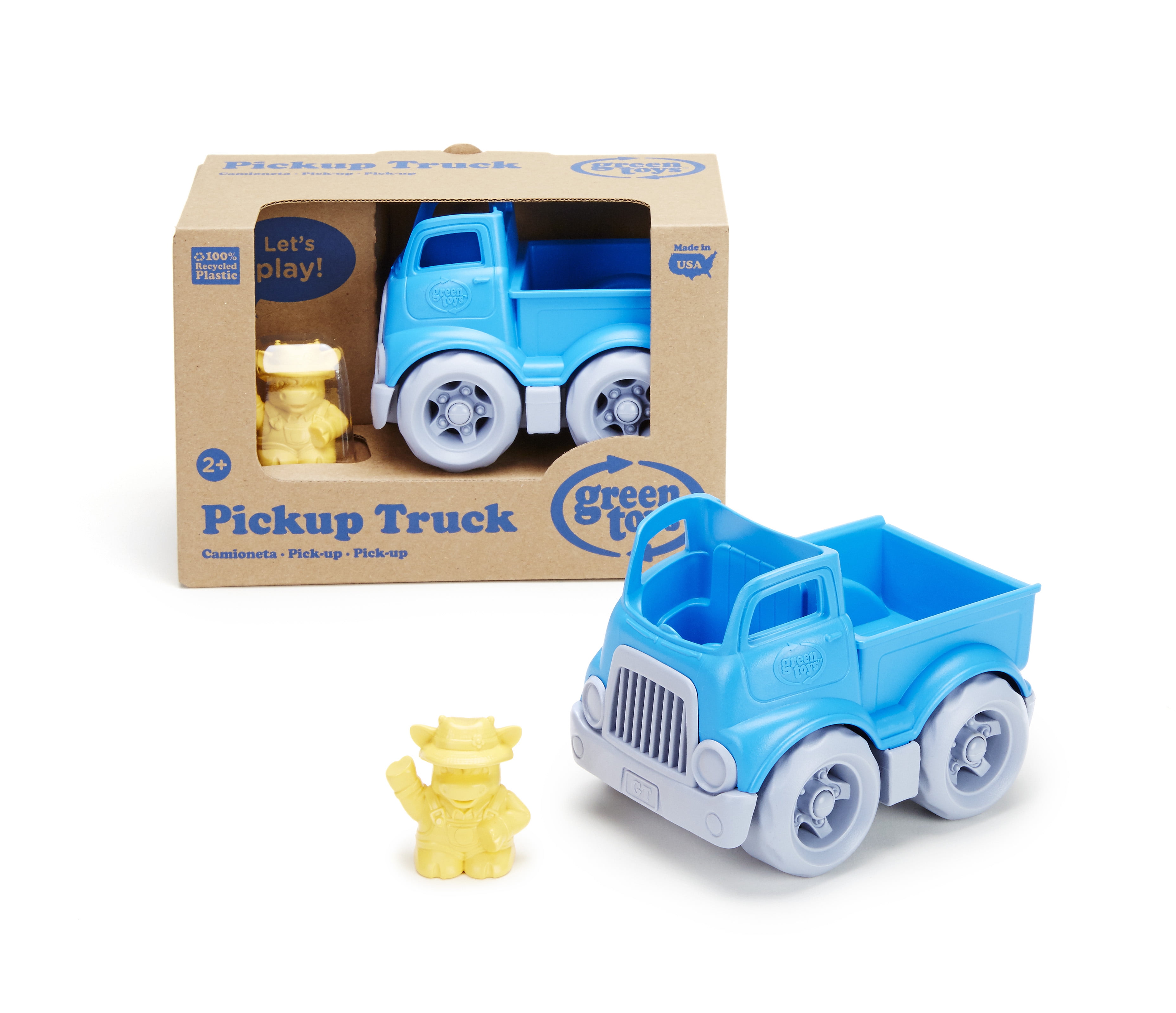 green toys blue truck