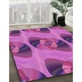 thumbnail image 2 of Ahgly Company Indoor Square Patterned Medium Violet Red Pink Area Rugs, 4' Square, 2 of 6